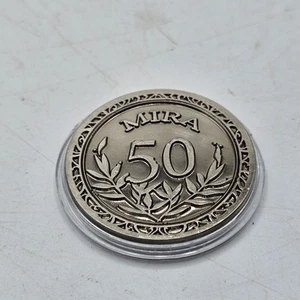 The legend of Heroes: Trials of Cold Steel Crow's 50 Mira coin Half Encased - Picture 1 of 3