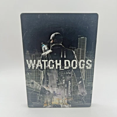 Watch Dogs Steelbook PS4 sony PLAYSTATION 4 Pal Eur Spiel Verwendet Nur 1 Disc - Bild 1 von 4