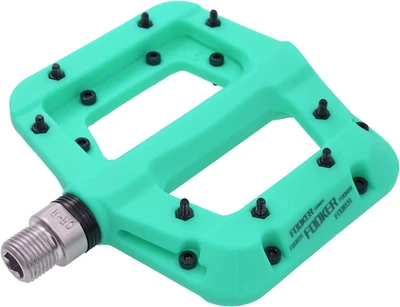 Pedales de bicicleta MTB 3 rodamientos plataforma antideslizante nailon 9/16" para BMX MTB Foto 1 de 4