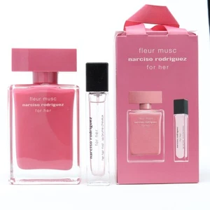 Fleur Musc For Her by Narciso Rodriguez 2 Pcs Set / Spray New With Box - Picture 1 of 1