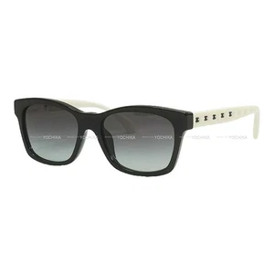 CHANEL Quadratische Form Matelasse COCO Mark Bicolor Blanc (Weiß)/Noir (Schwarz) P... - Bild 1 von 6