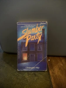 Slumber Party by Christopher Pike (1985) Point Paperback Horror RARE HTF NM - Imagen 1 de 3