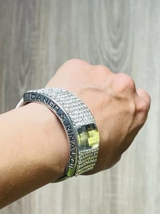 Cango & Rinaldi Swarovski Crystal Bracelet – Limited Edition Leather – RRP £120 - Picture 1 of 6