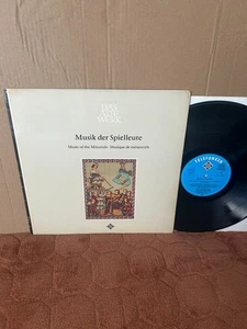 STUDIO DER FRUHEN MUSIK -MUSIK DER SPIELLEUTE Telefunken '75 LP FOLK MEDIEVAL M- - Picture 1 of 6