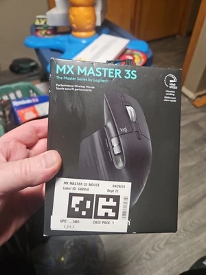 🔥Logitech MX Master 3S Wireless Mouse - Black NEW IN BOX - Image 1 of 4