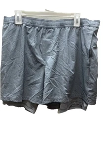 DSG Men’s 5” Stride Running Shorts, Black, X-Large , Built In Briefs - Picture 1 of 6