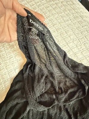 Cubierta de playa Bebe XS negra para mujer Foto 1 de 4