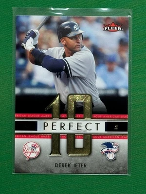 2007 Fleer Baseball Perfect 10 #PA-DJ Derek Jeter — 第 1/2 张图片