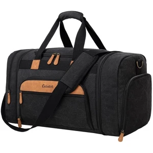 Segeltuch Seesack für Reisen 50L Erweiterbar Reisetasche für Herren Damen... - Bild 1 von 6