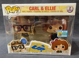 2019 SDCC Limited Edition Funko Pop! Disney Pixar's Up Carl & Ellie 2 Pack! - Picture 1 of 3
