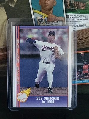 1991 Pacific Nolan Ryan Texas Rangers 232 Strikeouts #73 🔥 - Image 1 of 4