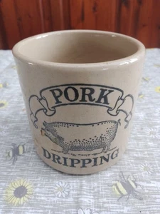 Vintage Pearsons of Chesterfield Stoneware Pork Dripping Pot - Picture 1 of 5