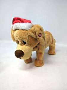 Gemmy Industries Co. Santa bellend singend beweglicher Hund Plüsch "Deck the Halls" - Bild 1 von 5