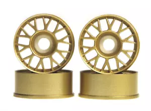 Felge 1:24 BBS gold 8.5mm 4 St Ersatzteil MR-01 MR-02 MR-03 Mini-Z Kyosho MZ14GL - Bild 1 von 1