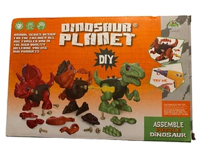 Dinosaur Planet DIY Creative Toy Take Apart and Put Together 3 Dinosaurs Ages 3+ - Picture 1 of 11
