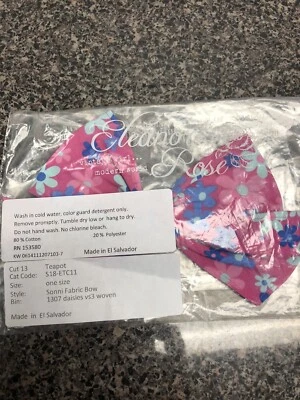 🎀 Eleanor Rose Hair Bow NWT! - Image 1 of 2