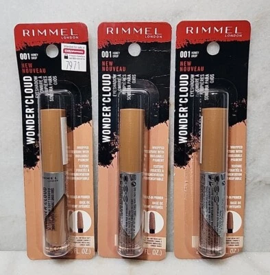 Lote de 3 - Sombra de ojos Rimmel Wonder' Cloud - 001 Honey Drop  Foto 1 de 3