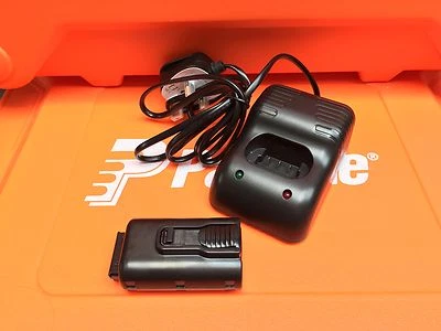 1 x replacement lithium battery & complete charger for paslode (complete set)