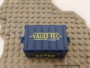 Custom Fallout Vault Tec Stash Box, Building Block Compatible with Mega Construx - Picture 1 of 6
