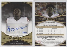 2022 Sage Aspire Gold /10 Brian Asamoah II #ASP-BA Rookie Auto RC