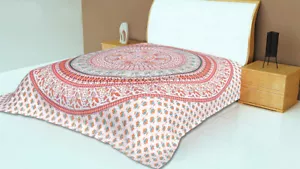 Bohemian Mandala Bedding Hippie Tapestry Wall Hanging Indian Queen Bedspread New - Picture 1 of 2