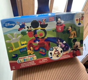 Vintage 2008 • Mickey Mouse Clubhouse Mega Bloks Building NEW Set• RARE & HTF - Picture 1 of 5