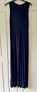 Black maxi dress with lace shoulders size 14 by Tui - Picture 1 of 5