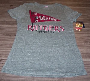 CAMISETA MUJER ADOLESCENTE RUTGERS UNIVERSIDAD Caballeros Escarlata MEDIANA NUEVA con ETIQUETA - Imagen 1 de 3
