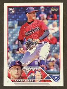 2023 Topps Update #US168 Tanner Bibee Rookie