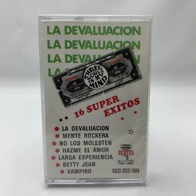 Three Souls in My Mind Cassette La Devaluacion 16 Super Exitos El Tri Lora New - Image 1 of 3