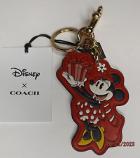 Disney X Coach Minnie/Mickey Mouse Bag Charm -CN008