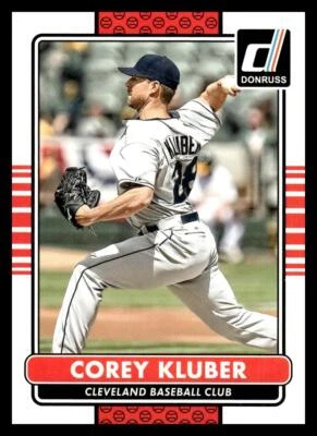 2015 Donruss #78 Corey Kluber Cleveland Indians - Image 1 of 2