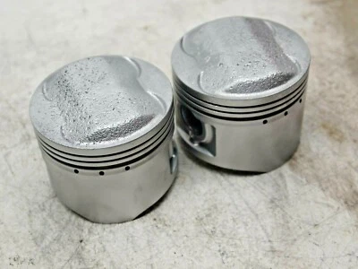 78 79 80 81 Honda CX500 GL500 Pistons 13101-415-000 - Imagem 1 de 4