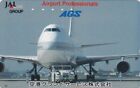 Télécarte JAPON - AVIATION JAL - AVION PLANE AGS - JAPAN AIRLINES phonecard