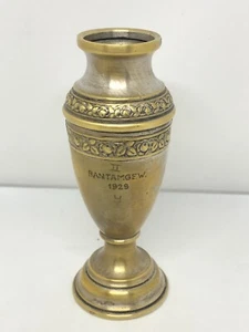 Antique Brass Vase Bantamgew. 1929 - Picture 1 of 8