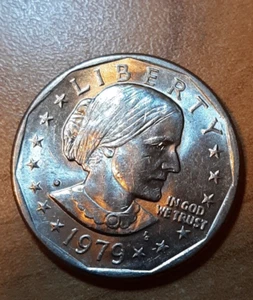 Susan B. Anthony Clad Coin 1979 D Denver Mint 1D Nice Not Silver - Picture 1 of 18