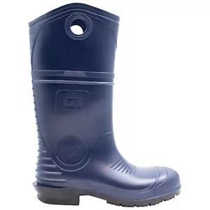 NUEVAS Botas Dunlop® DuraPro 16"H para Hombre, Punta Lisa, PVC, Azul Talla 6 - Imagen 1 de 4