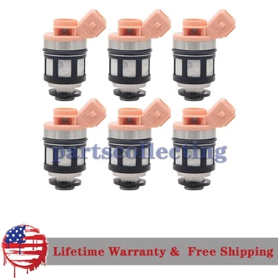 6Pcs Fuel Injectors JS20-1 For Nissan Pathfinder 1990-1995 Quest 1993-1995 3.0L Foto 1 de 4