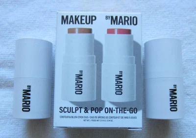 MAQUILLAJE DE MARIO ~ ESCULPIR Y HACER ESTALLAR SOBRE LA MARCHA ~ PÉTALO PÁLIDO MEDIO ~ 0,14 OZ X 2 ~ NUEVO EN CAJA Foto 1 de 3