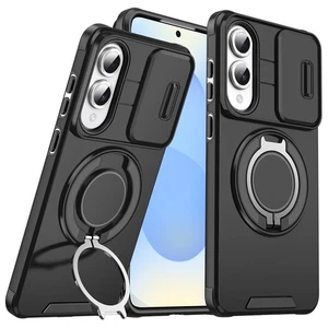 For Samsung Galaxy S25 Ultra S24 S23 S22 FE A16 A54 Phone Cover Magnetic Bracket - Picture 1 of 11