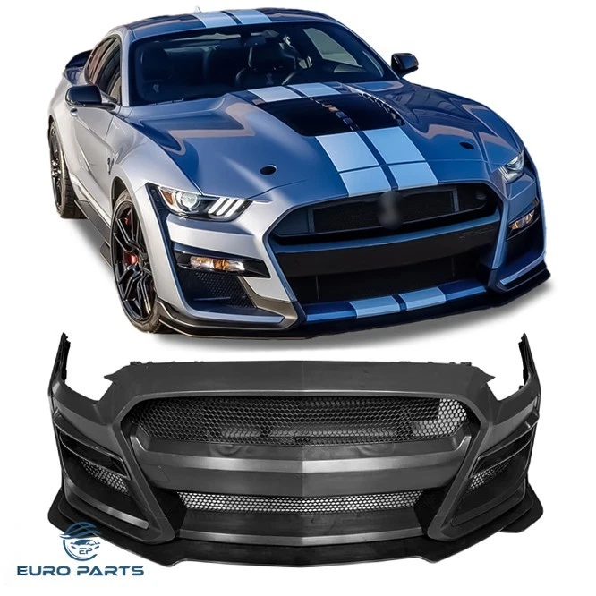 for 2015-2017 Ford Mustang to GT500 Style Front Bumper Kit Conversion Fcaelift - Image 1 of 4