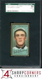 1911 T205 SWEET CAPORAL ROBERT EWING SGC 4 VG-EX 50 - Picture 1 of 4