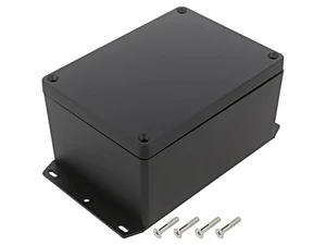 1550Z115FBK Gehäuse: universell X: 108mm Y: 148mm Z: 75mm mit Halterung IK08 HAM - Picture 1 of 1