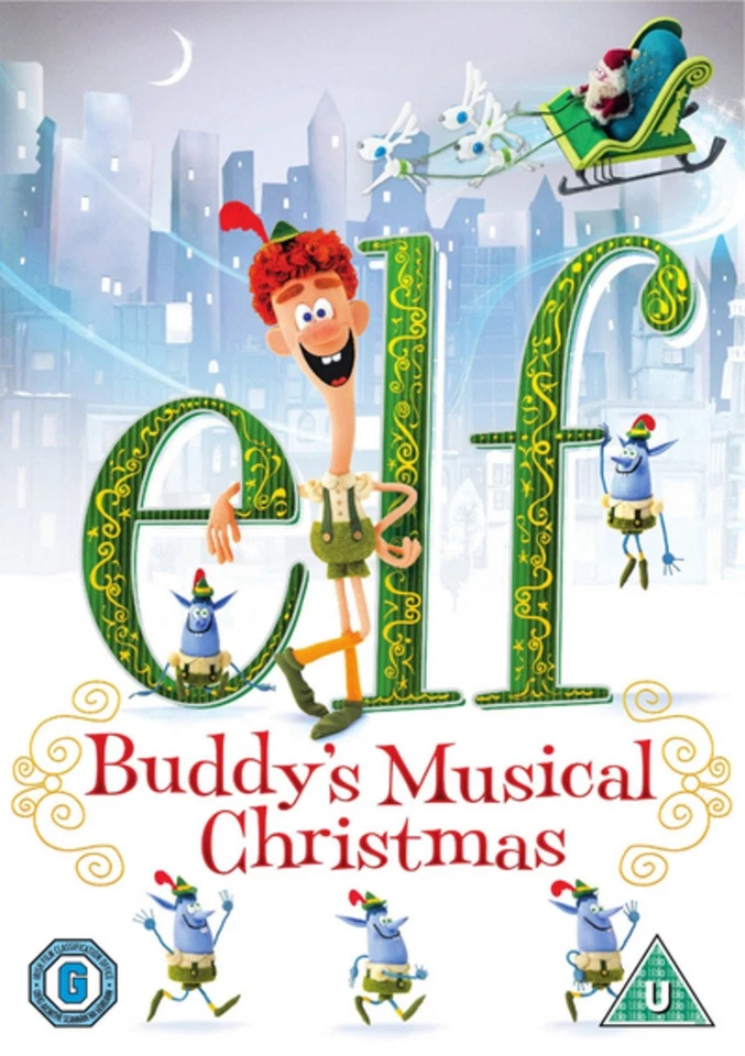 Elf: Buddy's Musical Christmas (DVD) Ed Asner Fred Armisen Jim Parsons - Image 1 of 1