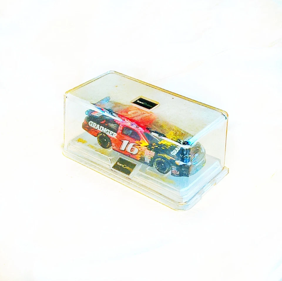 Hot Wheels🏁Greg Biffle 1:64 #16 NASCAR Die Cast Racing Ford Taurus Car +Display - Image 1 of 4