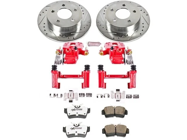 后刹车片和转子套件适用于 94-04 福特野马 GT 底座 GTS DB94J2 — 第 1/1 张图片
