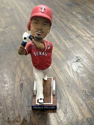 Prince Fielder Texas Rangers MLB 2015 SGA Bobblehead Nuevo en caja Foto 1 de 4