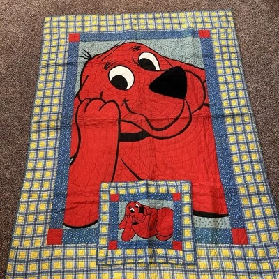 Colcha/manta colcha doble Clifford the Big Red Dog de colección 1 Sham Dan River Foto 1 de 4