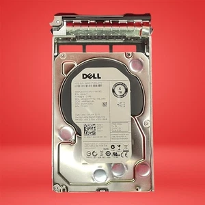 Dell WD4001FYYG 4TB Hard Drive 7.2K 6Gb/s 3.5" SAS 202V7 W/ Caddy - Picture 1 of 4