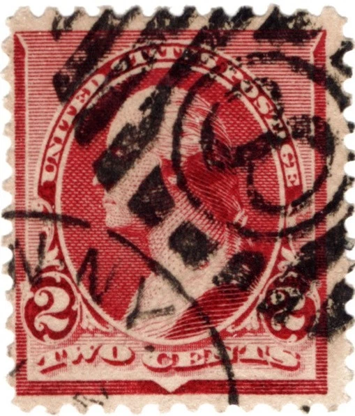 524 USA Stamp Scott #219D George Washington  Fine Used Clean Back CV 5.50 - Image 1 of 1